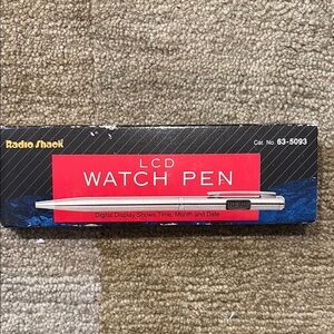 ~Radio Shack~Vintage LCD Watch Pen